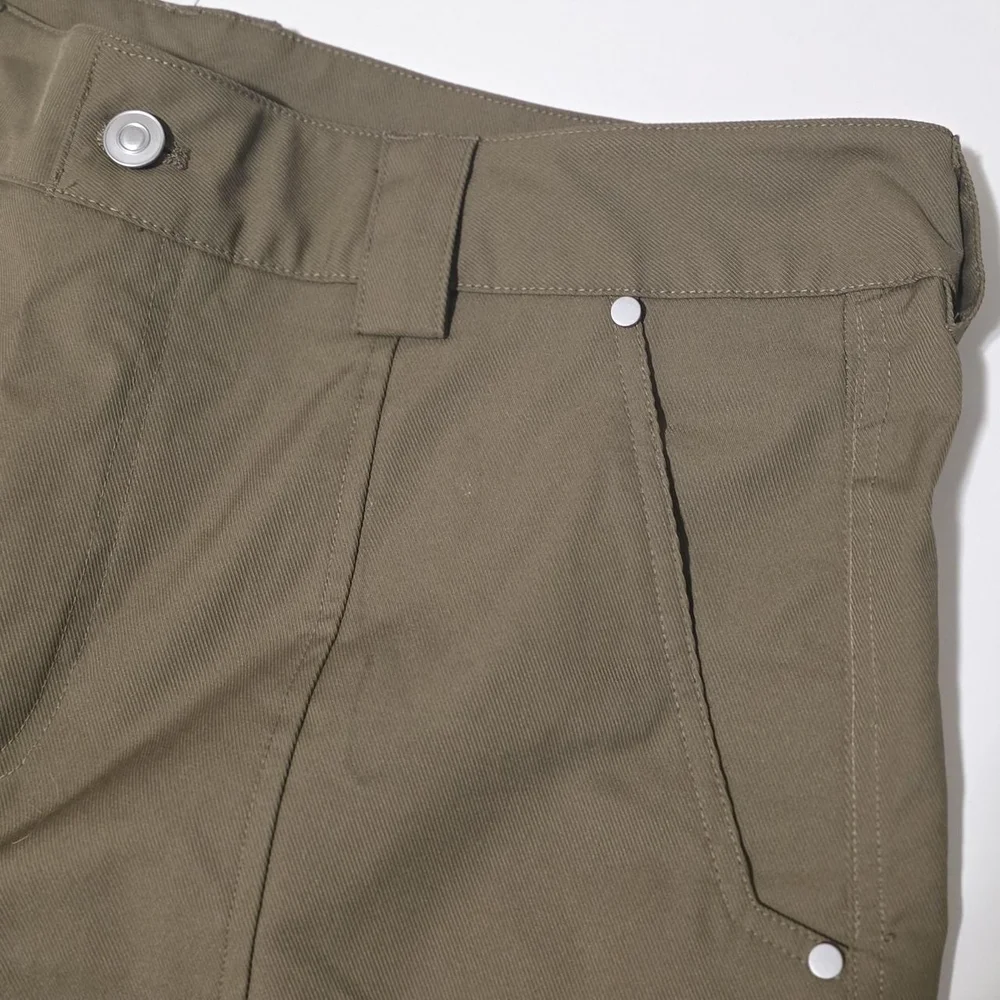 Zara khaki straight leg trousers - Picture 4 of 4